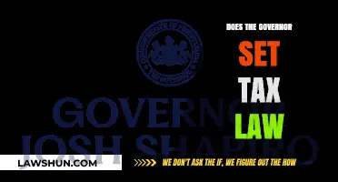 Who Controls Tax Laws: Governor or Legislature?