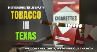 Grandfather Law Exemptions for Texas Tobacco Users?