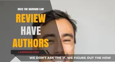 Harvard Law Review: Unveiling the Mystery Behind Its Authors
