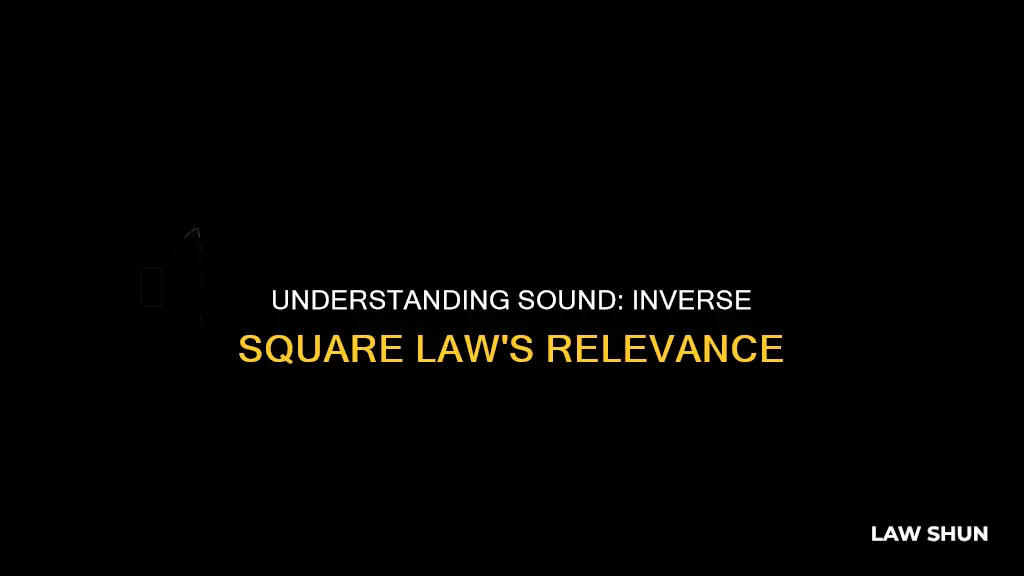 does the inverse square law apply to sound