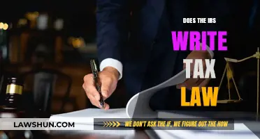 IRS and Tax Law: Who's the Real Author?