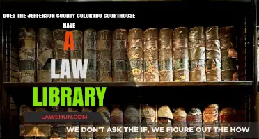 Jefferson County Colorado Courthouse Law Library: Availability and Access