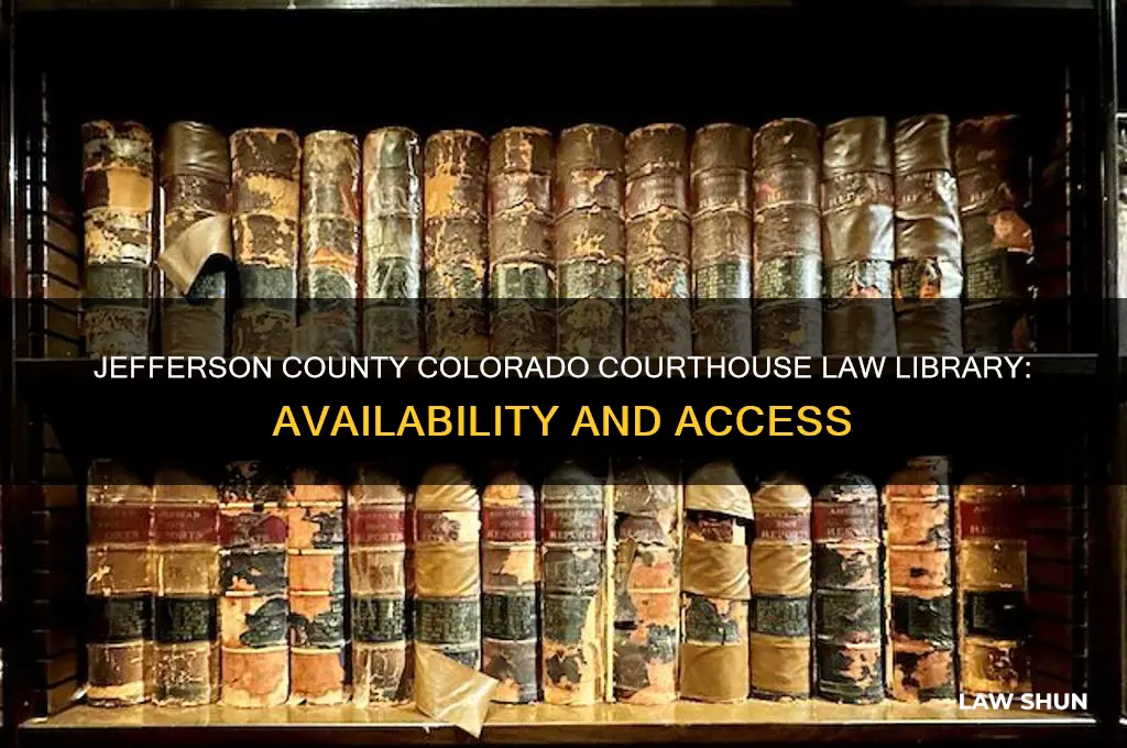 does the jefferson county colorado courthouse have a law library