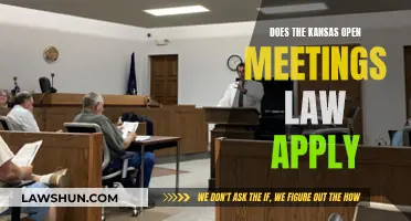 Open Meetings Law: Does It Apply in Kansas?