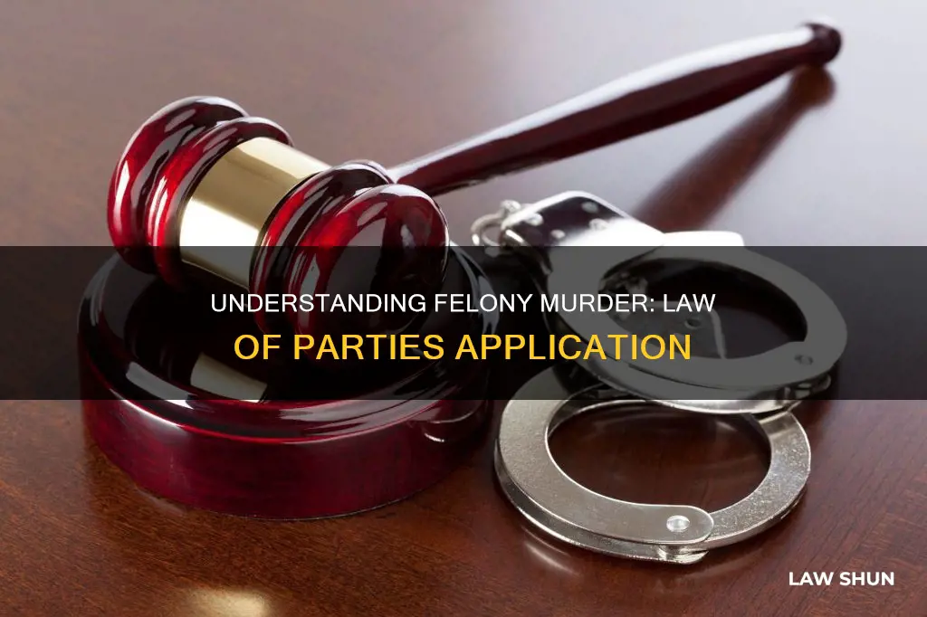 does the law of parties apply to felony murder