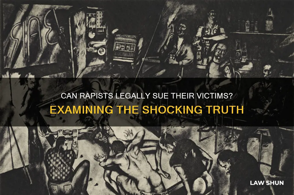 does the law really allow rapists to sue their victims