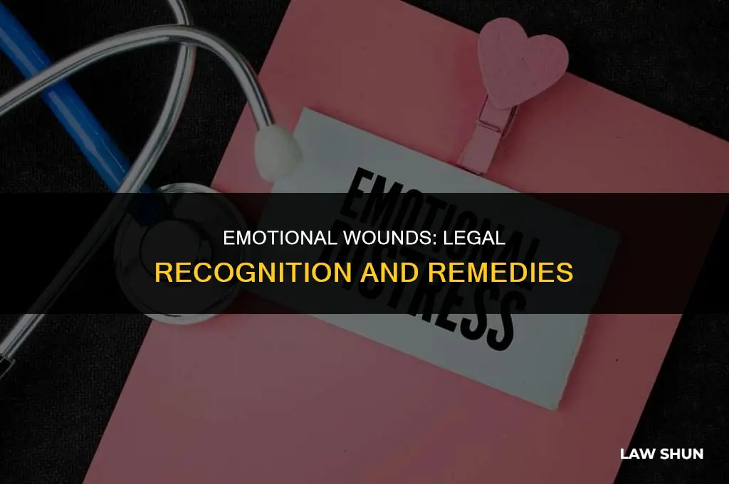 does the law recognize emotional injuries