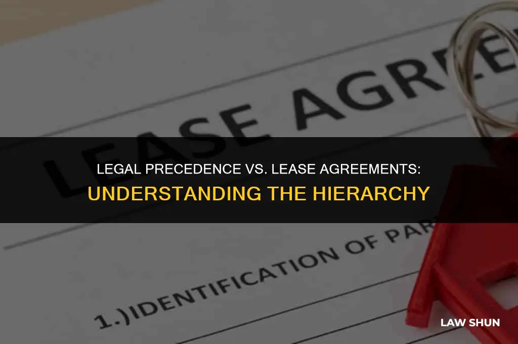 does the law supersede a lease
