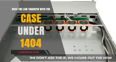 Transferring Law: Understanding the Case and Legal Jurisdiction