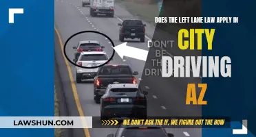 Left Lane Laws: City Driving in Arizona