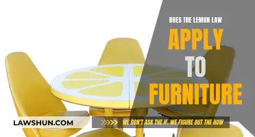 Lemon Law and Furniture: What's the Verdict?