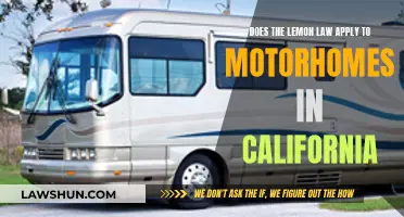 Lemon Law and Motorhomes: California's Unique Case