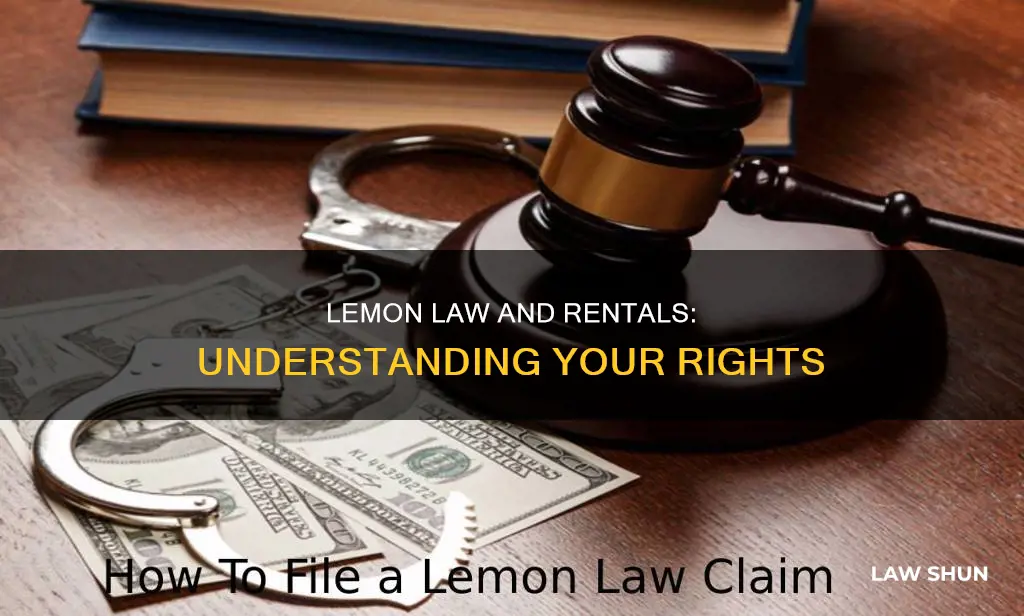 does the lemon law apply to rentals