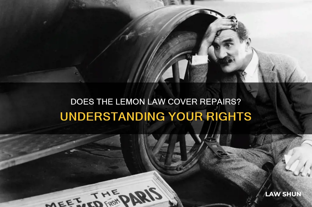 does the lemon law cover repairs