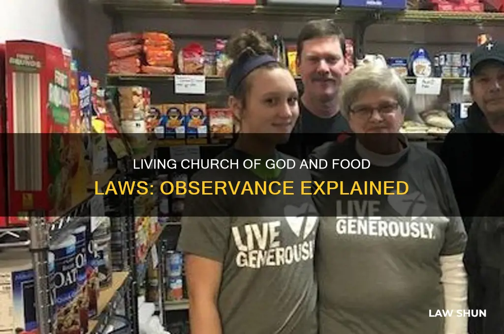 does the living church of god keep the food laws