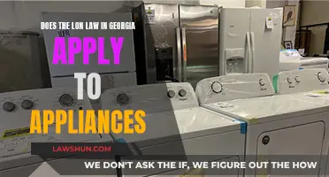 Understanding LON Law Applicability on Georgia's Appliance Market