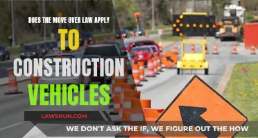 Construction Vehicles and the Move Over Law: Who's Affected?