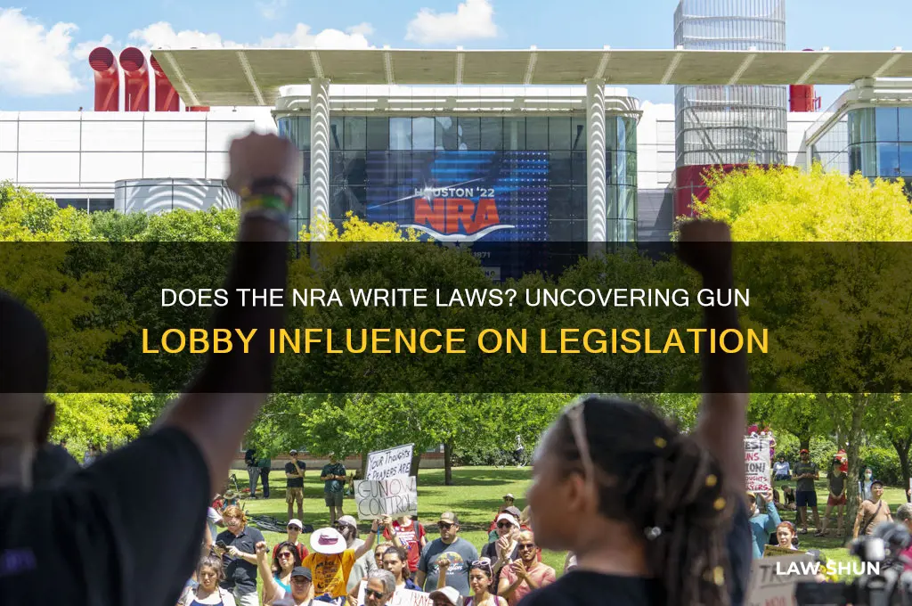 does the nra write laws