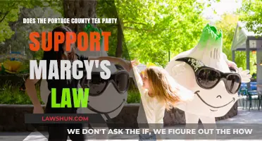 Portage County Tea Party's Stance on Marcy's Law: Support or Opposition?