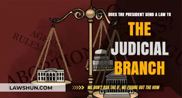 Does the President Send Laws to the Judicial Branch?