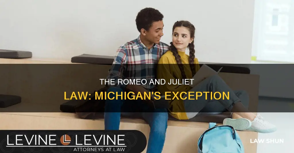 does the romeo and juliet law apply in michigan