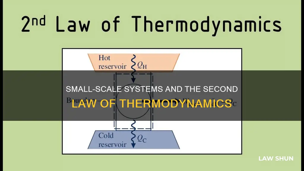 does the second law of thermodynamics apply to small things