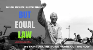 Separate but Equal Law: Does the South Still Uphold This Legacy?