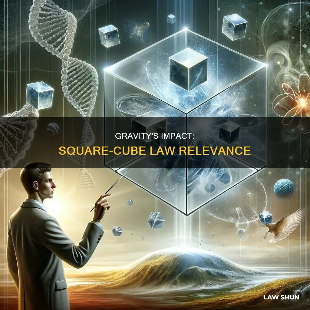 does the square cube law apply to low gravity