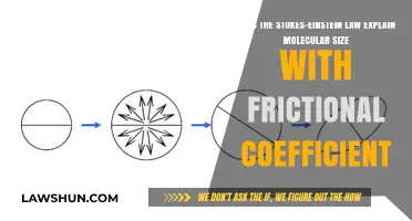 Stokes-Einstein Law: Linking Molecular Size to Frictional Coefficient Explained