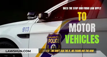 Stop and Frisk: Does It Extend to Motor Vehicles?