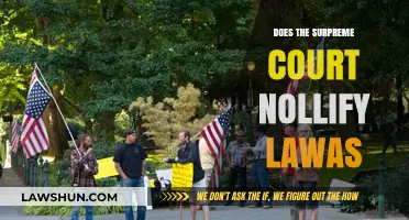 Can the Supreme Court Nullify Laws? Understanding Judicial Power and Limits