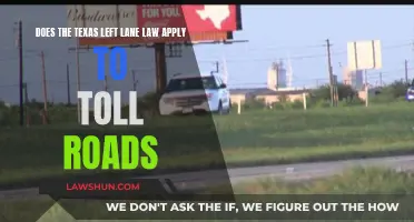 Left Lane Laws: Texas Toll Roads Explained