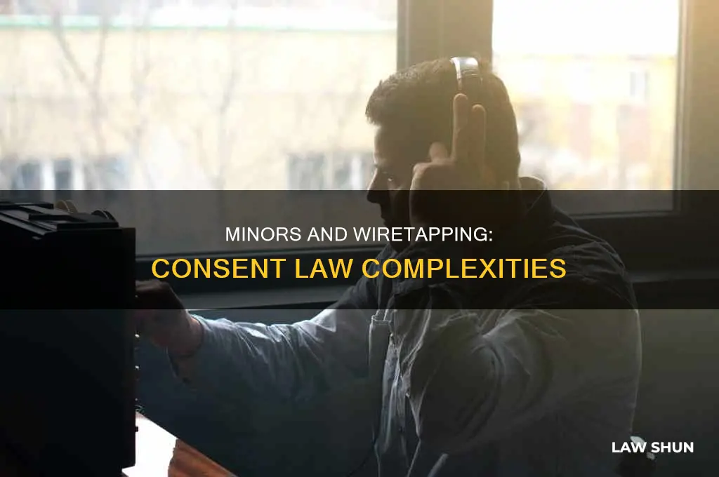 does the two party wiretapping consent law apply to minors