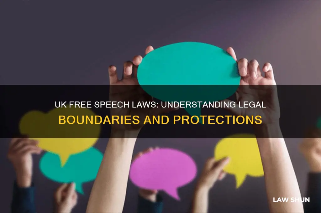 does the united kingdom have any laws regarding free speech