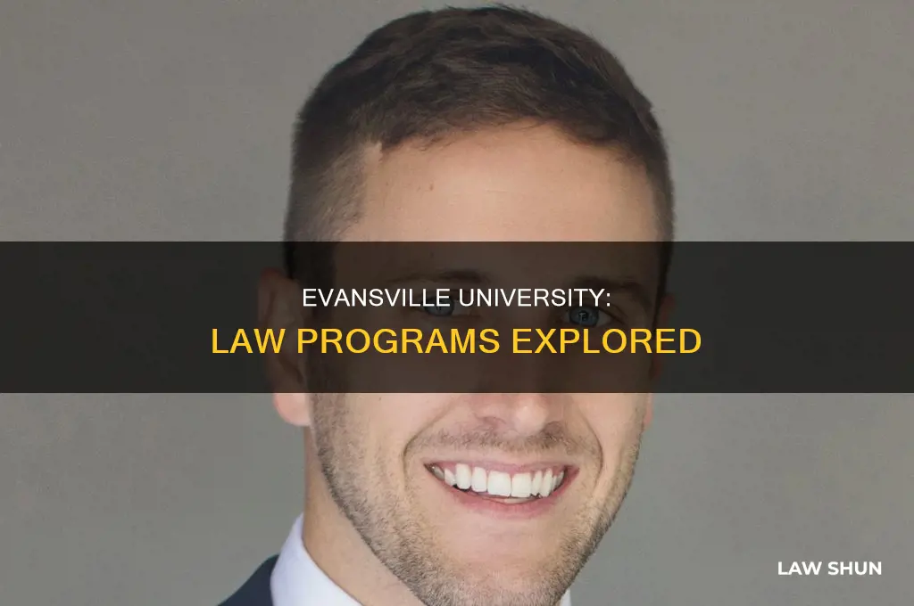 does the university of evansville have a law program