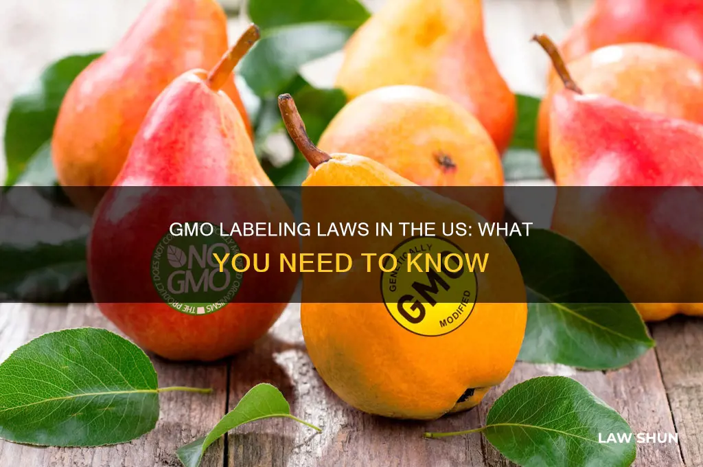 does the us have a law regarding gmo labeling