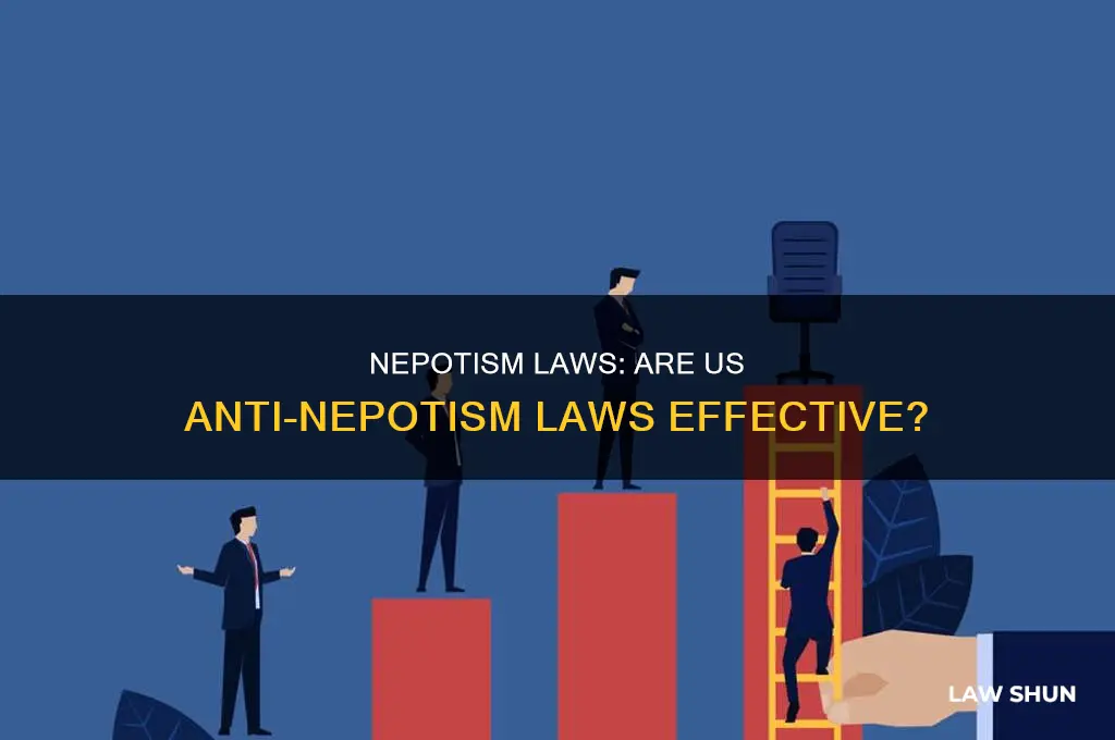 does the us have an anti nepotism law