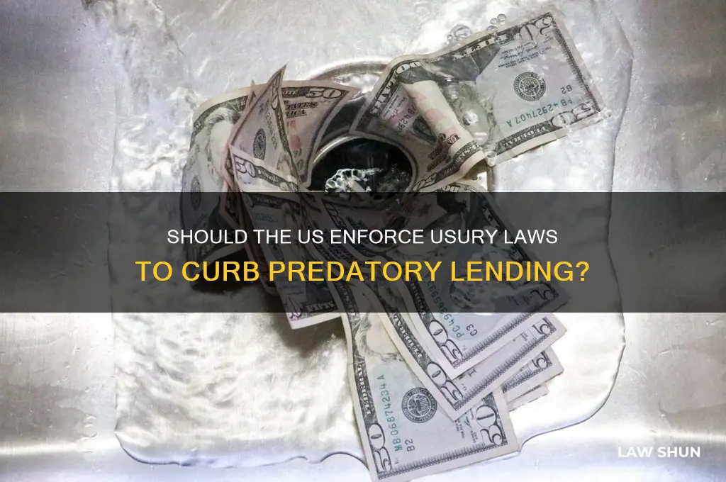 does the us need usury laws