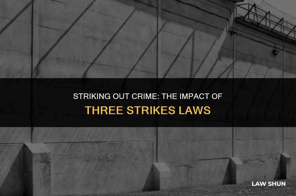 does three strikes law deter crime