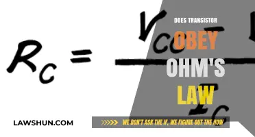 Exploring Ohm's Law: Does It Apply to Transistors?
