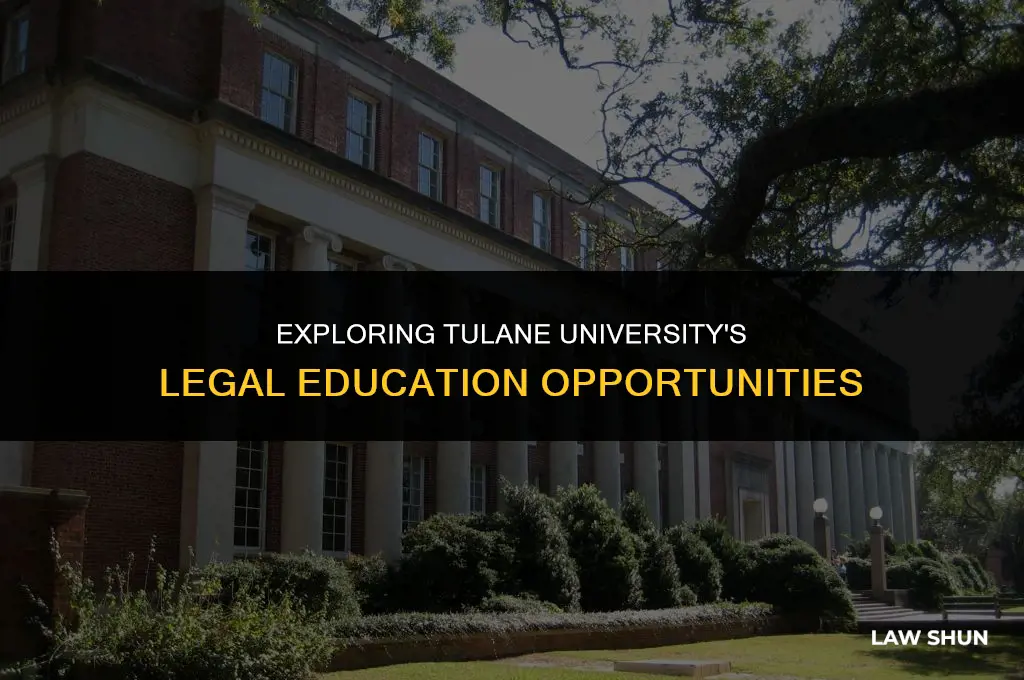 does tulane have a law program