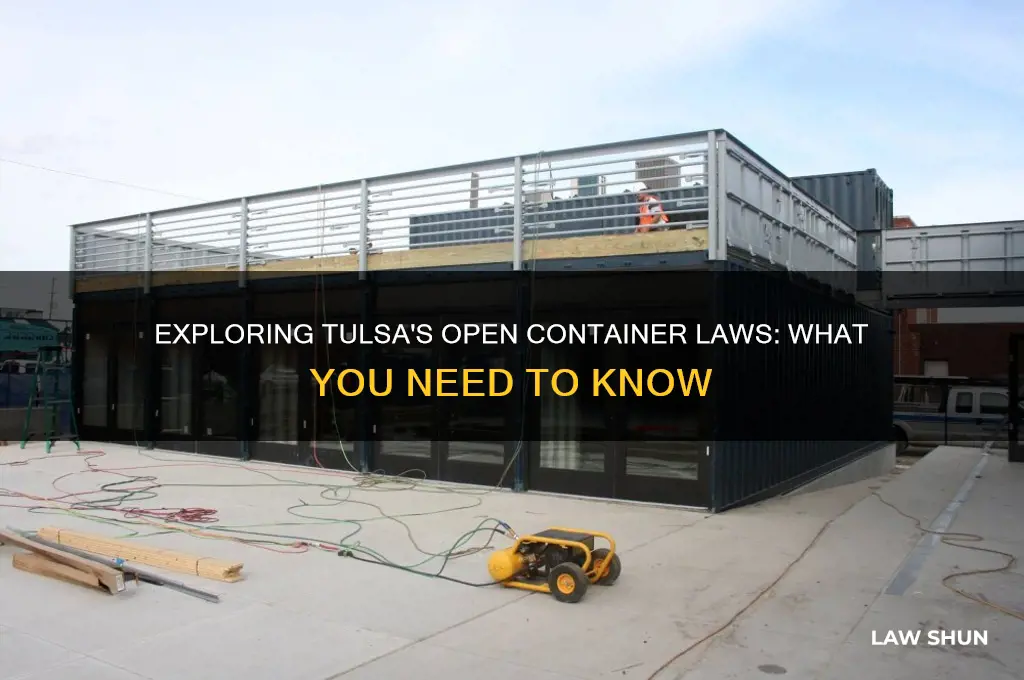 does tulsa have open container laws