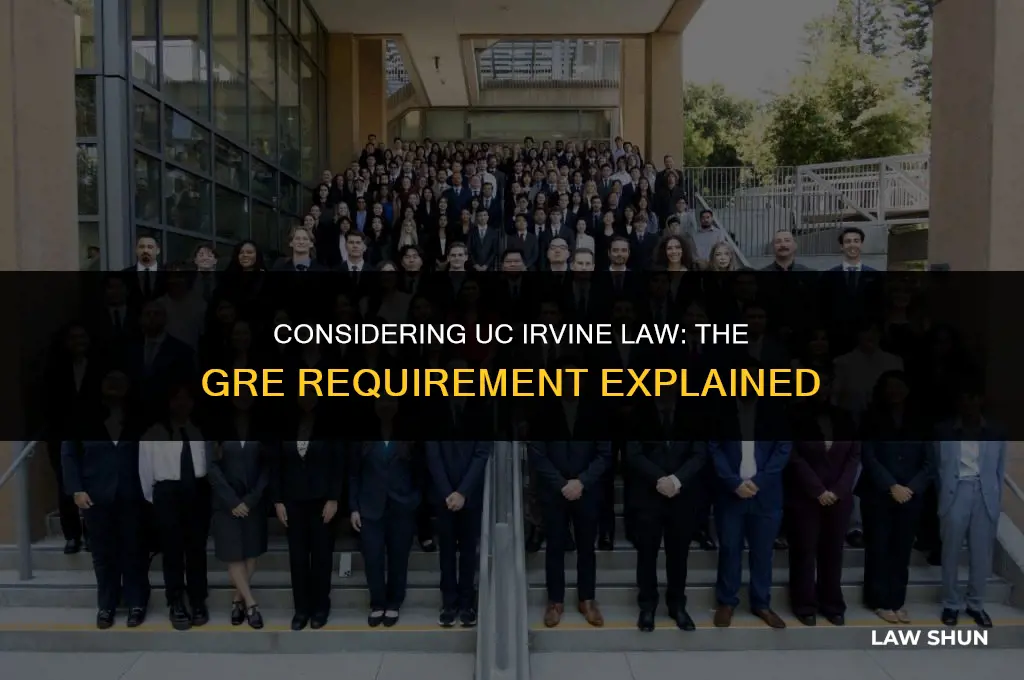 does uc irvine law take gre