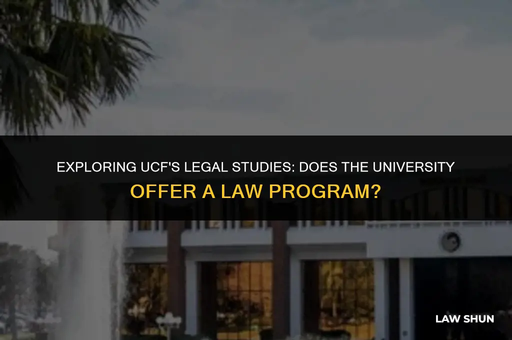 does ucf have a law program