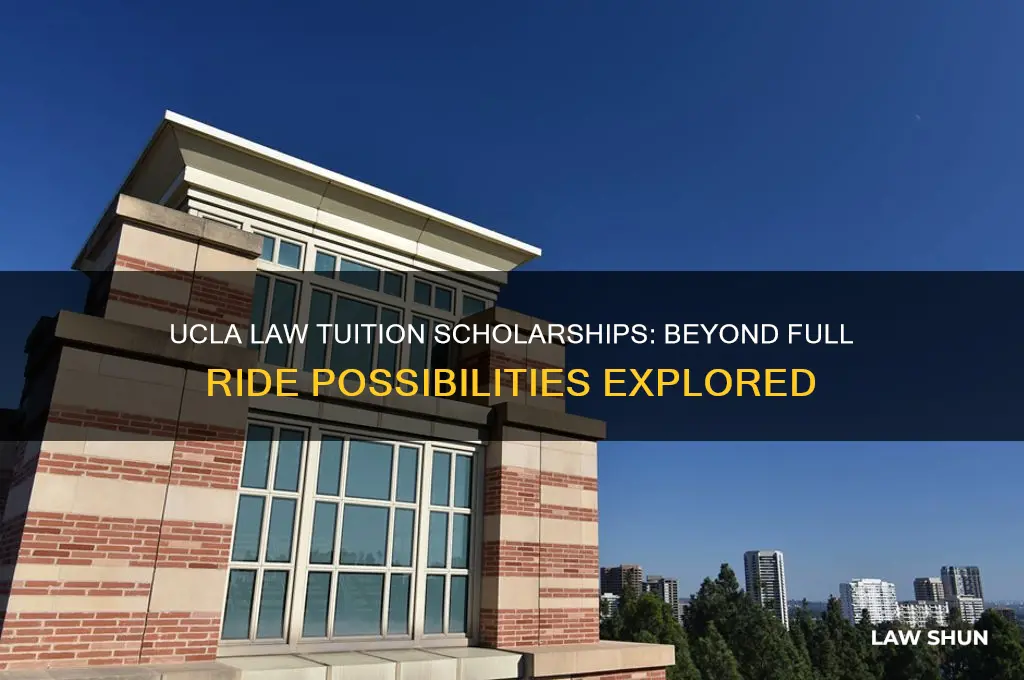does ucla law ever give more than full tuition scholarship