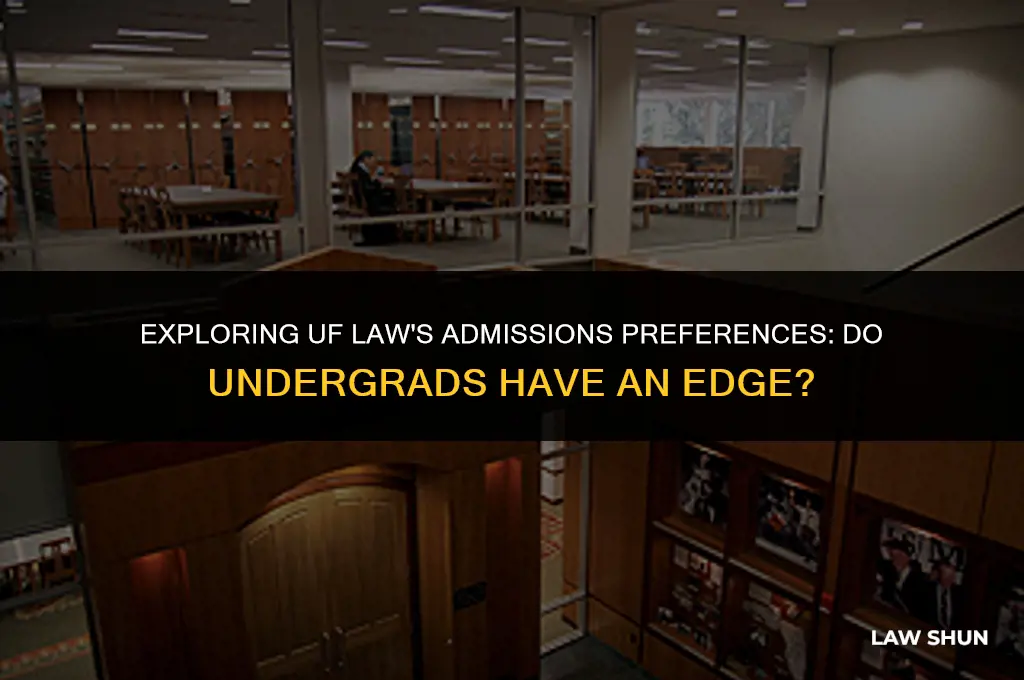 does uf law favor uf undergrad