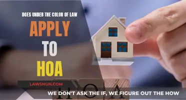 HOA and the Law: Understanding "Under the Color of Law