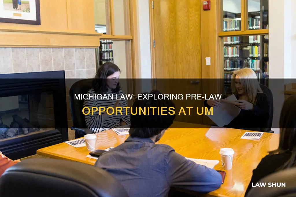 does university of michigan have a pre law program