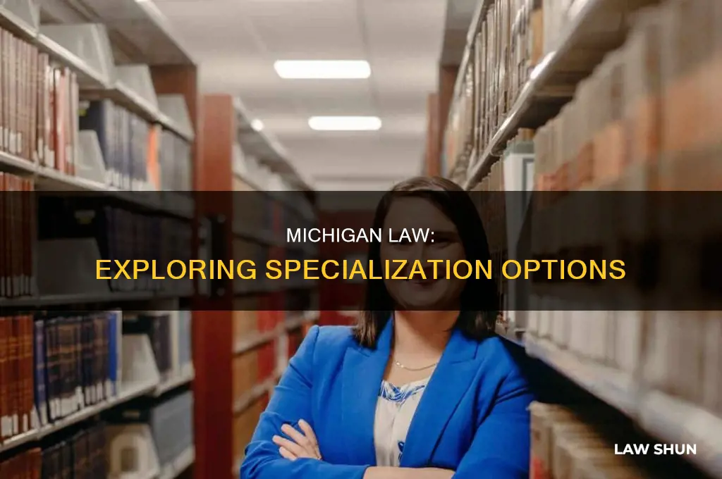 does university of michigan law have concentrations