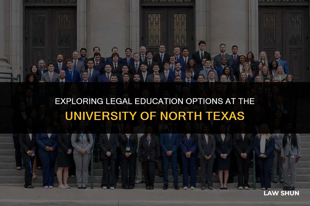 does unt have a law program
